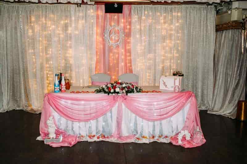 Оформление свадьбы в розовом цвете
